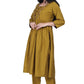 V NECAK KURTA SUIT SET