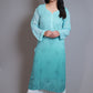 GEORGETTE CHIKANKARI KURTA SET