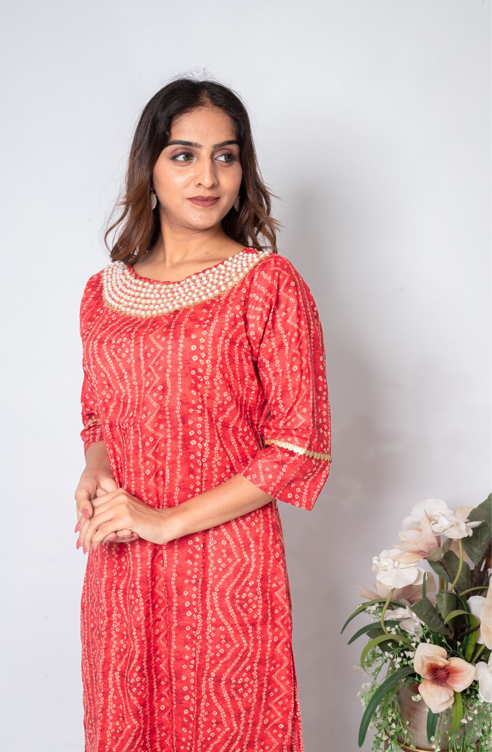 BANDHANI PRINTED KURTI - Posh21